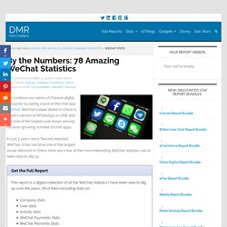 78 Amazing WeChat Statistics (June 2016)