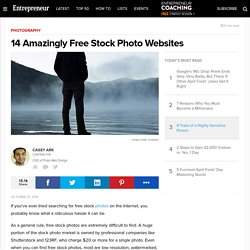 14 Amazingly Free Stock Photo Websites