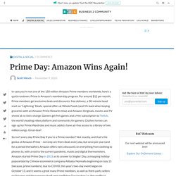 Prime Day: Amazon Wins Again! - Business 2 Community