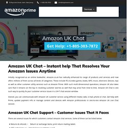 Amazon UK Chat
