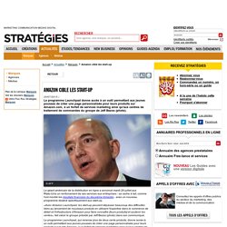 Amazon cible les start-up