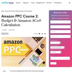Amazon PPC Course 2: Budget & Amazon ACoS Calculation