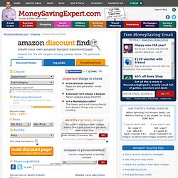 Amazon Discount Finder: Find hidden 75%-off deals & more