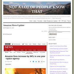 Amazon Fires Update