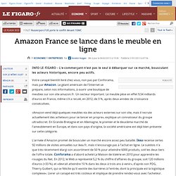 Sociétés : Amazon se lance dans le meuble en ligne