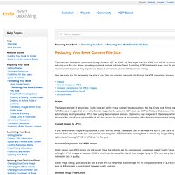 Kindle Direct Publishing: Get help with self-publishing your book to Amazon's Kindle Store