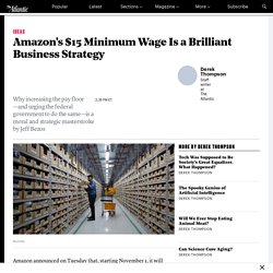 Amazon's $15 Minimum Wage Could Shake Up the Economy