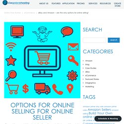 eBay and Amazon - are the only options for online selling?