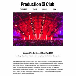 Amazon Web Services AWS re:Play 2017 – Production Club