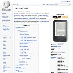 Amazon Kindle