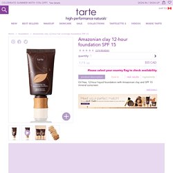 Amazonian Clay 12-hour Full Coverage Foundation SPF 15