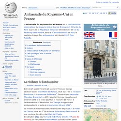 Ambassade du Royaume-Uni en France