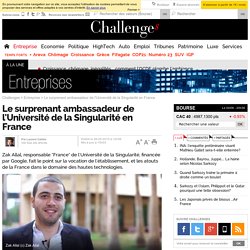 Le surprenant ambassadeur de l'Université de la Singularité en France