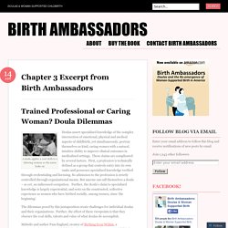 Doulas & Woman-Supported Childbirth