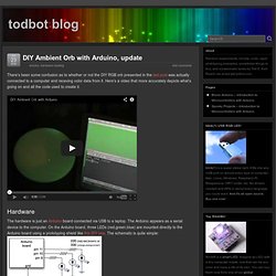 DIY Ambient Orb with Arduino, update « todbot blog - Nightly