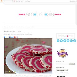 Spiral Slice-and-Bake Cookies