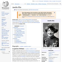 Amélie Élie