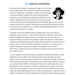 Amélie Nothomb : Biographie - République des Lettres