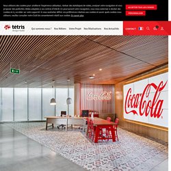 Aménagement de bureaux - Coca-Cola - Tetris-db