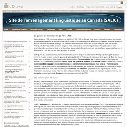 Site de l’aménagement linguistique au Canada (SALIC) – Institut des langues officielles et du bilinguisme (ILOB)