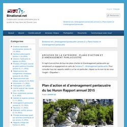 Plans d’action et d’aménagement panlacustre – Binational.net