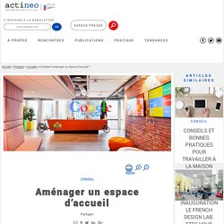 Aménager un espace d’accueil