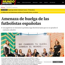 Amenaza de huelga de las futbolistas españolas