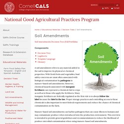 National Good Agricultural Practices Program