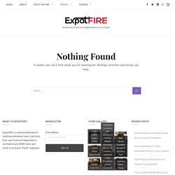 South America Archives - ExpatFIRE