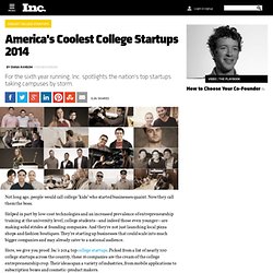 America's Coolest College Startups 2014