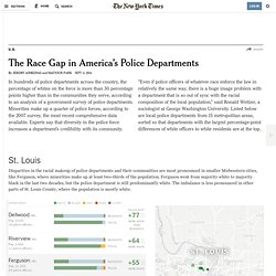 The Race Gap in America’s Police Departments