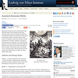 America's Economic Myths - David Saied