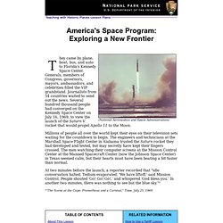 America's Space Program: Exploring a New Frontier