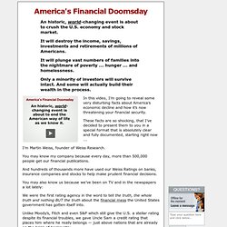 America's Financial Doomsday
