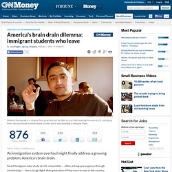 America's immigrant student brain drain problem - Jan. 31, 2013