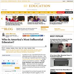 John Merrow: Who Is America's Most Influential Educator?