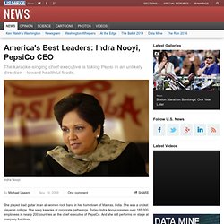 America's Best Leaders: Indra Nooyi, PepsiCo CEO
