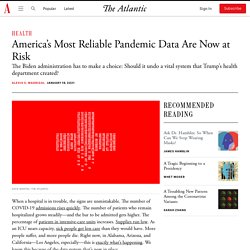 1/18/21: US's Most Reliable Pandemic Data Are Now at Risk
