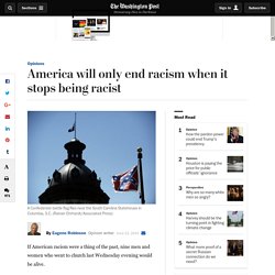 America will only end racism when it stops being racist