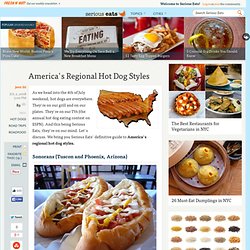 America's Regional Hot Dog Styles