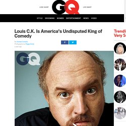 Louis C.K.'s GQ Cover Story - May 2014