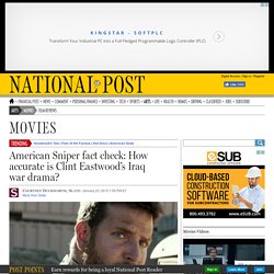 American Sniper fact check: How accurate is Clint Eastwood’s Iraq war drama?