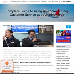 American Airlines Customer Service Phone Number