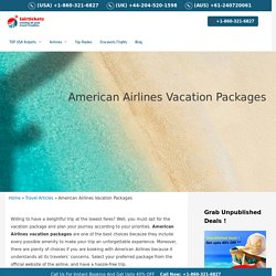 American Airlines Vacation Packages