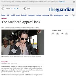 The American Apparel look