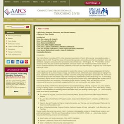 American Association of Family & Consumer Sciences (AAFCS)