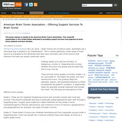 American Brain Tumor Association : Offering Support Services To Brain Tumor