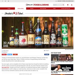 33 American Beers to Drink Before You Die - Best American Beers