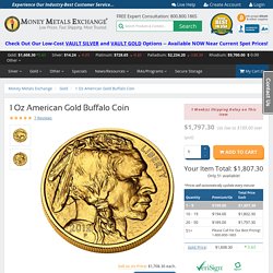 Buy 1 Oz American Gold Buffalos Online