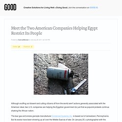 Meet the Two American Companies Helping Egypt Restrict Its People - Culture...